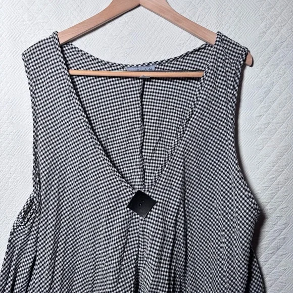 Moonlight by Y&S Fashion Asymmetric Tunic shirt dress Style V 1876 size 3X - Picture 5 of 8